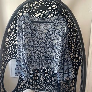 American Eagle Floral Blouse